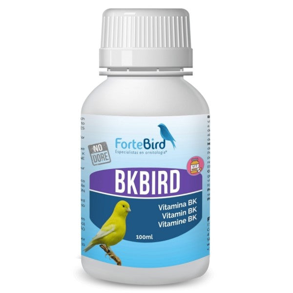 BKBird | La Fórmula Completa con Vitaminas B y K para Aves Saludables 100ML
