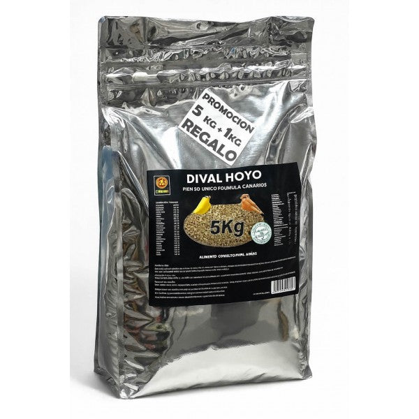 Pienso Único Canarios Dival Hoyo 5 kg