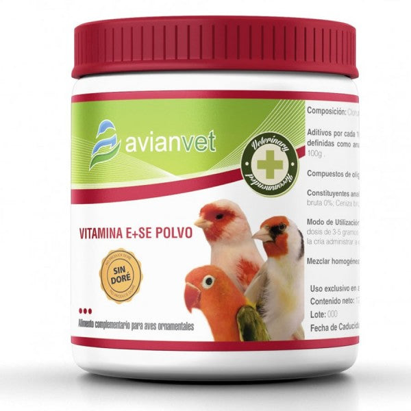Vitamina E + Selenio granulado Avianvet 125gr